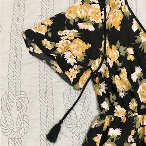 floral jumpsuit / romper